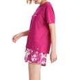 thumbnail image 4 of Champion Women's Short Sleeve Tee and Sleep Short Set, 2pc, 4 of 7