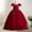 Red, variant on Toddler Clothing, Toddler Girls Net Yarn Embroidery Flowers Mesh Bowknot Birthday Party Gown Long Dresses