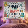 thumbnail image 2 of Smart Is Cool School and Science Tapestry Wall Hanging, 2 of 7