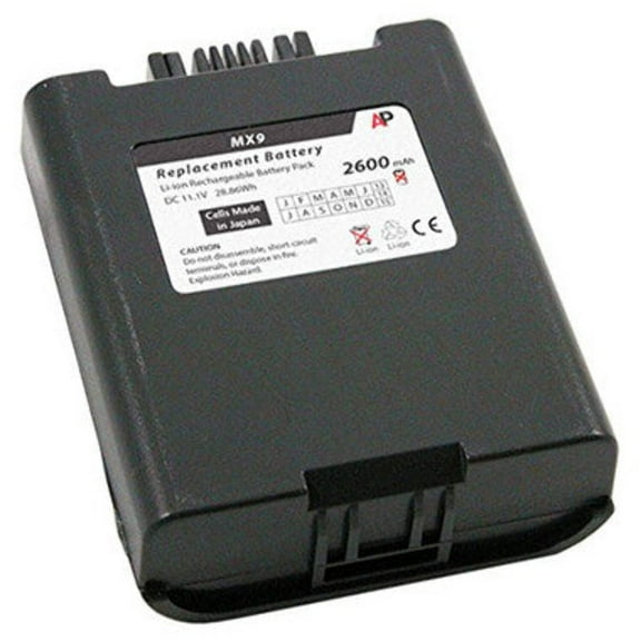 Replacement Battery for Honeywell/LXE MX9 Scanner. 2600mAh