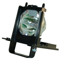 Jaspertronics OEM Lamp & Housing for The Mitsubishi WD-92840 TV with Philips Bulb Inside - 1 Unit per pack