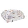 thumbnail image 1 of Marine Foot Rest, Sea Objects Exotic Fish and Crabs Coral Reef Mollusk Oyster Aquarium Cottage, Non-Slip Backing Adjustable Ergonomic Memory Foam Leg Support for Office, Multicolor, by Ambesonne, 1 of 5
