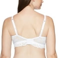 thumbnail image 2 of Bali Womens Lace Desire Wirefree Bra, M, White, 2 of 3