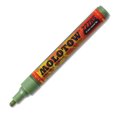 thumbnail image 2 of MOLOTOW 4mm Round Tip Acrylic Pump Marker Metallic Light Green, 2 of 2