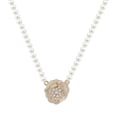 thumbnail image 5 of Collar de perlas Camellia Nocturne con diseño de nicho, estilo retro francés, elegante, sentido del diseño, cadena de clavícula, 5 of 5
