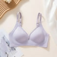 thumbnail image 2 of Ashirexll Bras for Women No Underwire, Push Up Bra, Solid Color Bralette Strap Wrap Hollow Out Style, 2 of 4