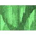thumbnail image 1 of Ahgly Company Indoor Rectangle Abstract Emerald Green Modern Area Rugs, 7' x 10', 1 of 4
