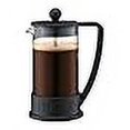 thumbnail image 3 of Bodum 12oz Brazil French Press Coffee Maker, High-Heat Borosilicate Glass, Black - Made in Portugal, 3 of 4