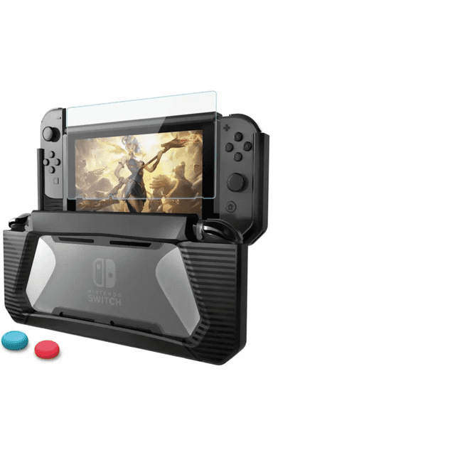 Funda y protector de pantalla compatible Nintendo Switch Malubero Malu602