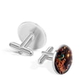 thumbnail image 3 of Eid Al Fitr Sophisticated Cufflink Set for Elegant Attire Made of Stainless Steel for Formal Wear and Business Meetings, 3 of 6