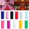 thumbnail image 4 of Tulle Rolls Tulle Netting Rolls 25 Yards Tulle Fabric Spool Table Runner Chair Sash Bow Tutu Skirt Sewing Crafting Wedding Party Gift Ribbon 5.9 Inch ( Yellow ), 4 of 4