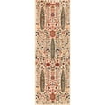 thumbnail image 3 of nuLOOM Dasilva Tribal Fringe Area Rug, 2' 6" x 8', Olive, 3 of 6