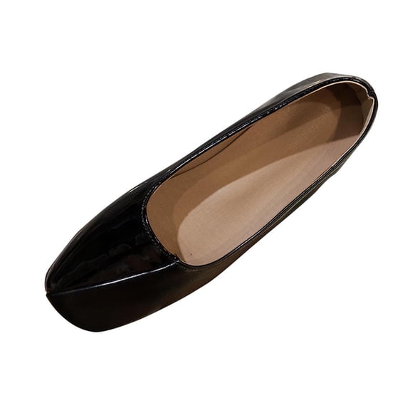 Wensltd Soft Sole Trendy Shoes for Women Square Toe Elegant Shoes for All Season Breathable Thin Sole Soft Bottom Casual Daily Shoes