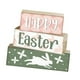 thumbnail image 4 of 3 piezas Bloque de mesa de Pascua de madera, decoraciones de Pascua Suministros de fiesta de la mesa de regalo Versátil para la pieza central de Pascua, 4 of 8