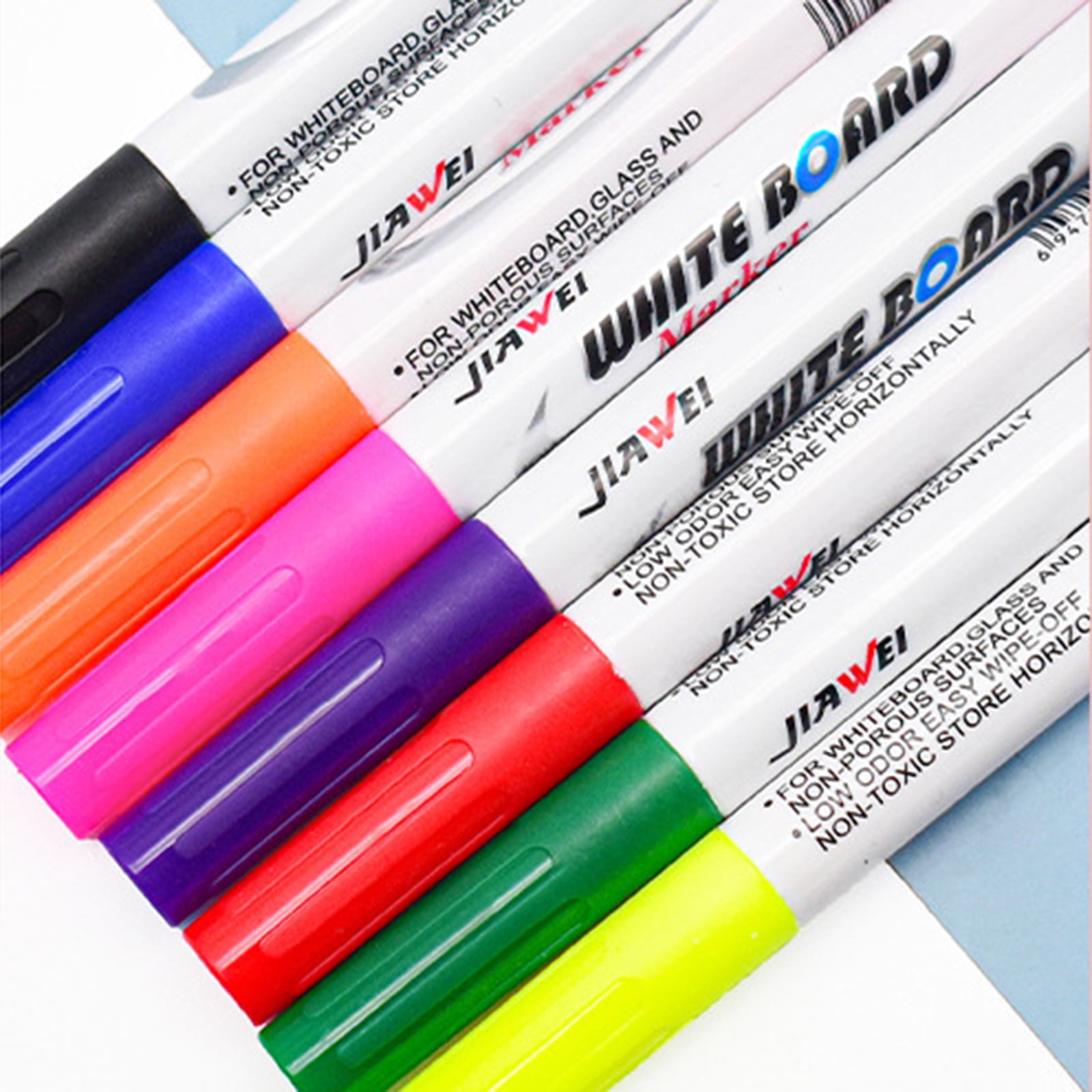 KNOW POP Whiteboard Marker/Ink 8 Colors Flat Thick Head 5/12mm Water-based  Repeated Filling Erasable Pen New G-0622/0625/0311