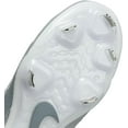 thumbnail image 7 of Nike Women's Hyperdiamond 4 Elite Softball Cleats 6.5, Wolf Grey/Cool Grey/Pure Platinum/White, 7 of 7