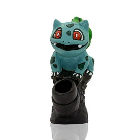 Handmade Tobacco Pipe, (Bulbasaur) (Best Smelling Pipe Tobacco Ever)