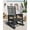 Black, variant on 1PC Adirondack Outdoor Rocking Chair, All Weather HDPE Plastic Patio Rocker Chair with Wide Armrests, Classic Fire Pit Chair for Porch, Deck, Lawn, Garde, 380LBs, Easy to Install