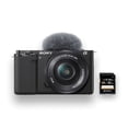thumbnail image 2 of Cámara Sony ZV-1F con lente ZEISS 20mm para Vlogs, 2 of 2