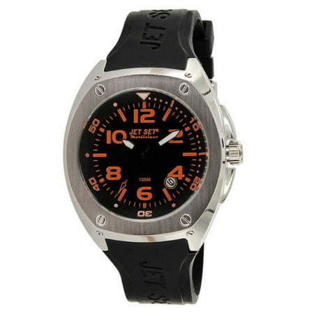 Jet Set Martinique Men's Watch with Black / Orange Dial