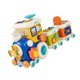 thumbnail image 2 of Mini tren de juguete multifuncional, juego interactivo, coordinación mano-ojo, habilidades motoras finas, regalo, juego de emparejamiento de formas, Estilo A, 2 of 9