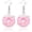 Pink, variant on Donut Dangle Earrings for Women - Fun and Sweet Cake Jewelry, Pink Donut Earrings for Women[j5624]