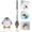 Grey, variant on Clearance Cleaning Brush under $7 Toilet Brush Silicone Toilet Brush Penguin Toilet Brush Silicone With Flat And Flexible Head Toilet Brush With Edge Cleaner Toilet Brush Silicone Toilet Brush W