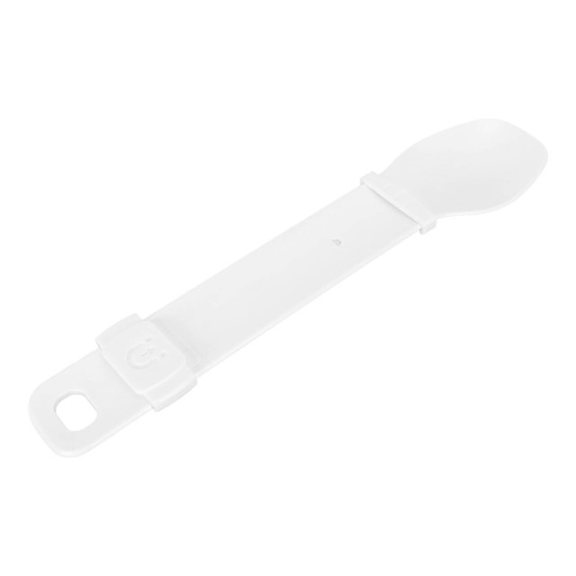 Cuchara de comida para gatos fácil limpieza tira deslizante para gatos cuchara para apretar a prueba de derrames para el hogar