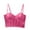 Hot Pink, variant on Women Summer Tops Women's Sexy Gathering Navel Revealing Tight Suspender Bra Girl Sleepers Size 13 Blouse Busty Women Top with Bra Cropped Workout Tops for plus Size Womens Tunics Top Brown S