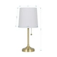 thumbnail image 3 of Mainstays 13.5 in Gold Stick Table Lamp, 3 of 5