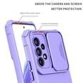 thumbnail image 3 of JTCASES for Samsung Galaxy A23 Case, Sliding Camera Cover & Foldable Kickstand Shockproof Corners Anti-fall Rugged Anti-slip PC TPU Heavy Duty Protective Hybitd Shell - Purple, 3 of 12