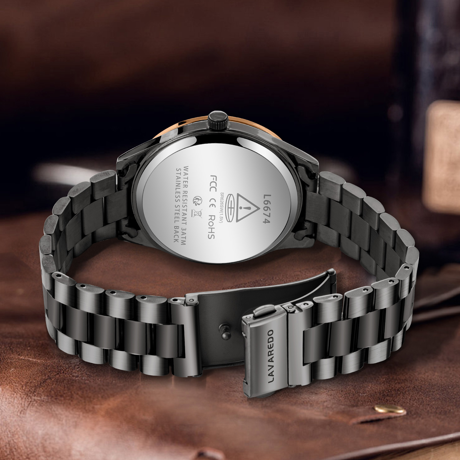 Mens Watch, Minimalist Fashion Watches for Men Waterproof Quartz Watch with Stainless Steel Strap - Gift for Men