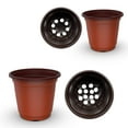 thumbnail image 2 of Elegant Choise 200Pcs Plastic Plant Pots 4.72" Flower Nursery Planters for Seedlings, 2 of 10