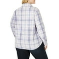thumbnail image 2 of LEE RIDERS WOMEN'S PLUS LONG SLEEVE BUTTON UP FLEECE SHIRT, 2 of 4