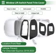 thumbnail image 2 of Cubierta de Panel de Interruptor de Elevación de Ventana para Chevrolet Equinox 2018-2023, 2 of 6
