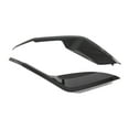 thumbnail image 4 of Miulika 2 Pieces Front Fog Light Eyebrow Lamp Cover Anti Scratch Easy to Install black, 4 of 9