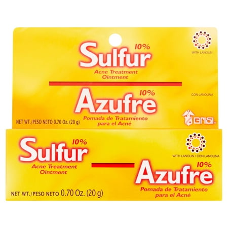 (2 pack) Grisi Sulfur Acne Treatment Ointment