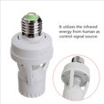 thumbnail image 2 of Soportes De Lámpara Del Zócalo De LED Automática Inteligente De 2 Piezas De Movimiento Infrarrojo , Adaptador De Base Zulema Soporte de luz, 2 of 7
