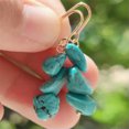 thumbnail image 6 of K-KED Elegant Natural 6-10mm Turquoise Irregular Gemstone Beads Earrings AAA, 6 of 6