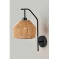 thumbnail image 2 of Adesso Amalfi Black Dimmer Compatible Wall Sconce, 2 of 3