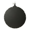 thumbnail image 5 of Kate and Laurel Yitro Round Wall Mirror, 30 x 37, Gray, Decorative Versatile Rustic Wall Decor, 5 of 8