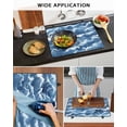 thumbnail image 6 of nqOlkjepod Large Induction Cooktop Protector Mat 31"x24", Ocean Waves Stove Top Covers for Electric Stove, Summer Beach Coastal Nautical Watercolor Stove Burner Cover Mats, Glass Top Stove Cover, 6 of 8