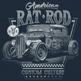 thumbnail image 3 of American Rat Rod Long Sleeve T-shirt Hot Rod Custom Culture Route 66 1930s Classic Car Vintage Rusty Cars Garage, 3 of 7