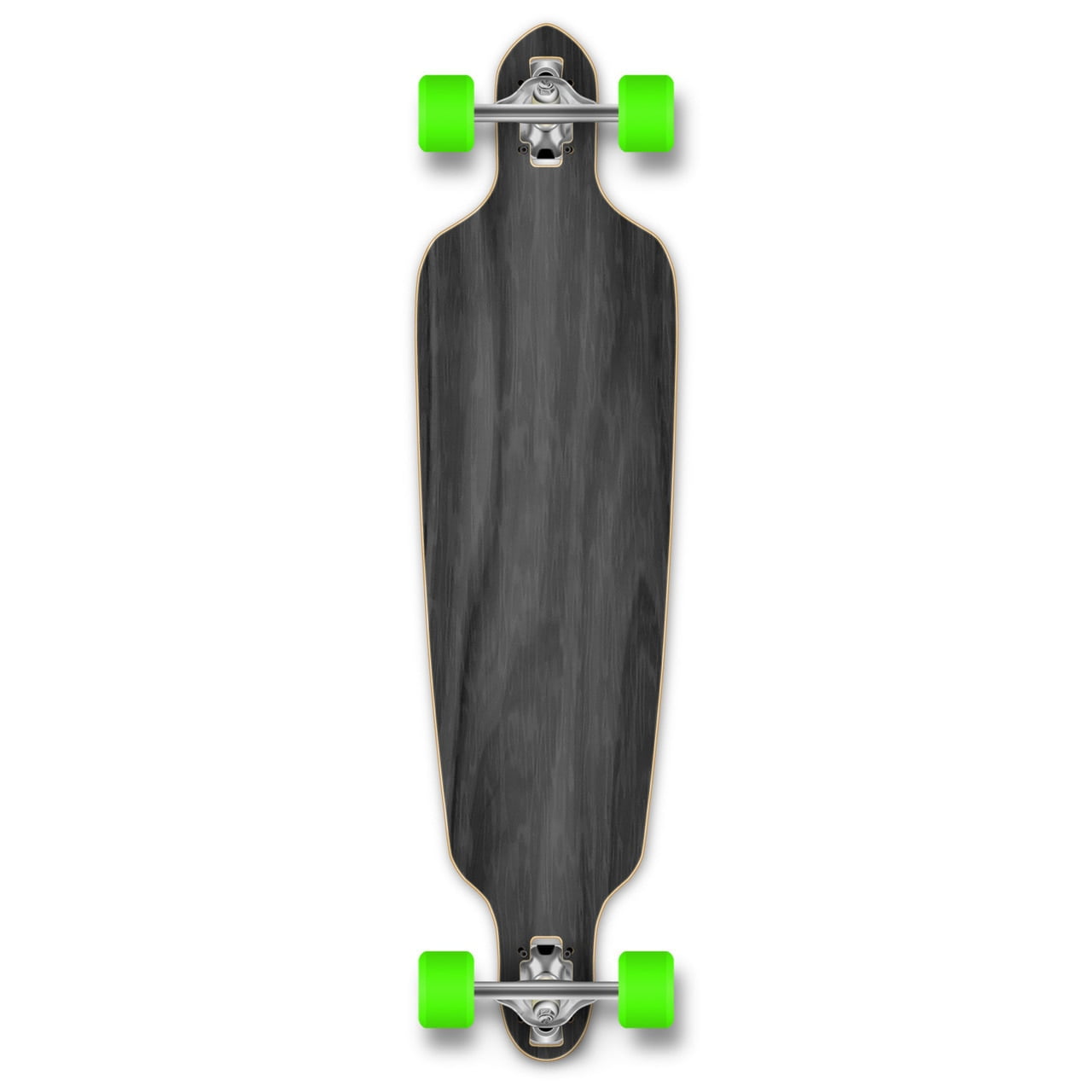 Stained Blue Yocaher Lowrider Blank Longboard Deck