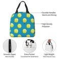 thumbnail image 4 of Pofeuu Ball Tennis Print Lunch Bag Lunch Box Insulated Lunch Bag Adult Lunch Box for Men and Women, 4 of 8