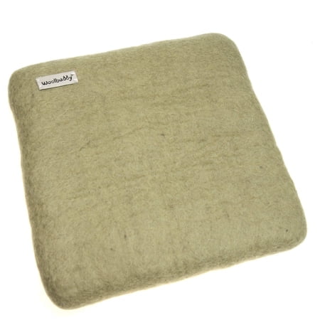 Woolbuddy Tapis de Feutrage à l'Aiguille Fait Main 10 Pouces x 10 Pouces x 1.5 Pouces TG Base de Feutrage à l'Aiguille (Beige)