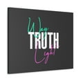 thumbnail image 2 of Scripture Walls Way, Truth, Light Psalm 119:105 Dark Gray Bible Canvas Christian Wall Art Ready to Hang Unframed, 2 of 18