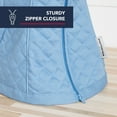 thumbnail image 4 of KITCHENAID Fitted Tilt-Head Solid Stand Mixer Cover with Storage Pocket, Quilted 100% Cotton, Blue Velvet, 14.4"x18"x10", 4 of 10