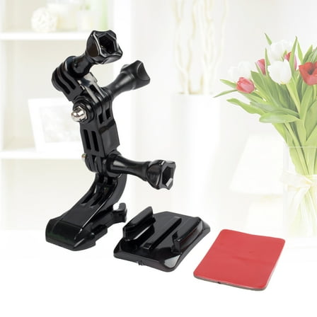 SOPOTUTU Camera Mount Kit Accessories Set Black Universal Compatible for Action Cameras and Smartphones