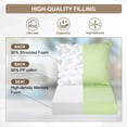 thumbnail image 5 of BPS 23x26 Inch Outdoor Deep Seat Cushion Set, Waterproof Patio Furniture Cushions with Adjustable Straps & Removable Cover for Patio, Deck, or Garden, Green, 5 of 7